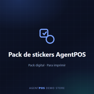 Pack de stickers AgentPOS (digital)